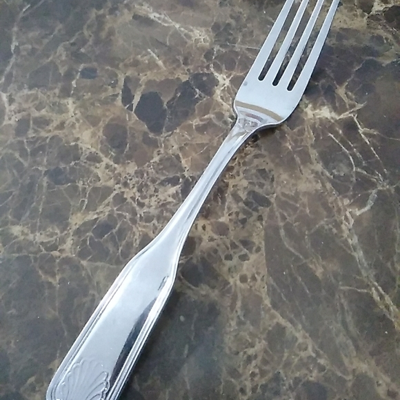 Winco Toulouse 1 Dinner Fork Glossy Stainless Flatware - Picture 1 of 5